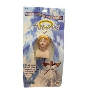 Vintage Victorian Angels Centerpiece /Tree Topper- DIY Kit-open eyes‎ Angels
